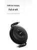 240W Fast Charging Retractable Dual Type-C Cable for Apple, Huawei, Laptops, and Phones