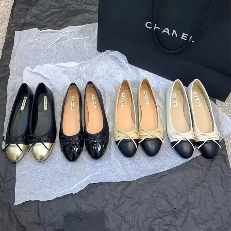 Mode Neue Schleife Damen Slipper Schuhe Mode Flach Damen Komfort Weiche Sohle Flache Schuhe Frühling Damen Komfortschuhe