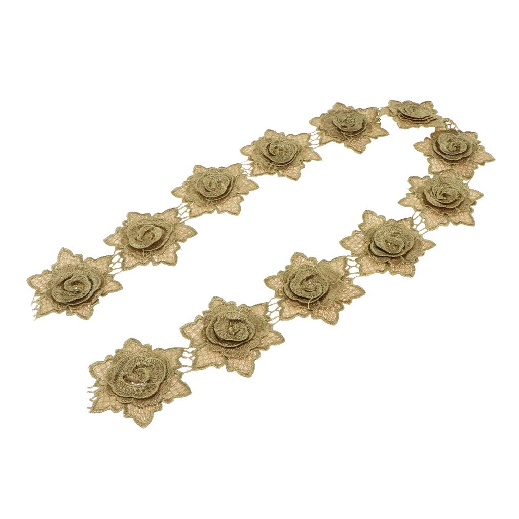 Cotton Lace Trim Lovely Ribbon Lace In Off White For Sewing - Foto 10