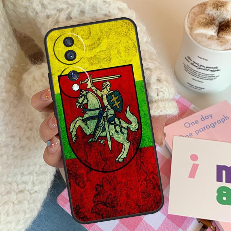 Lithuania Flag Lithuanian For Honor Magic 8 7 6 5 Pro Case For Honor Win RT X9d X9b X9c X9a X8c X8b 200 400 70 90 Lite