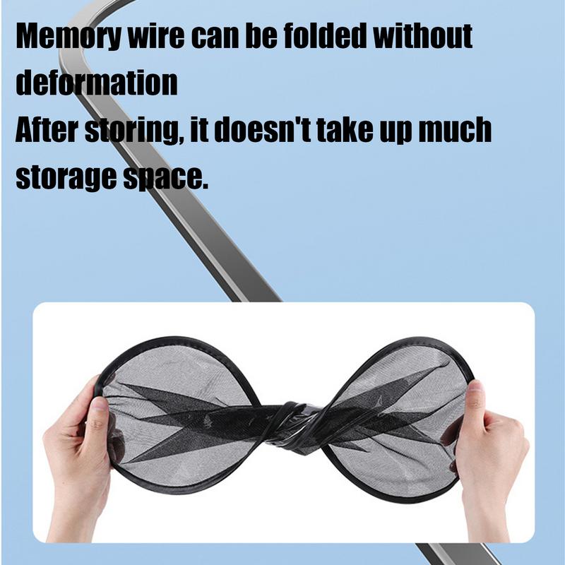 1 Pair New Car Mesh Electrostatic Adsorption Sunshade Car Side Window Sunshade Curtain Window Mesh Side Block For SUV Cars