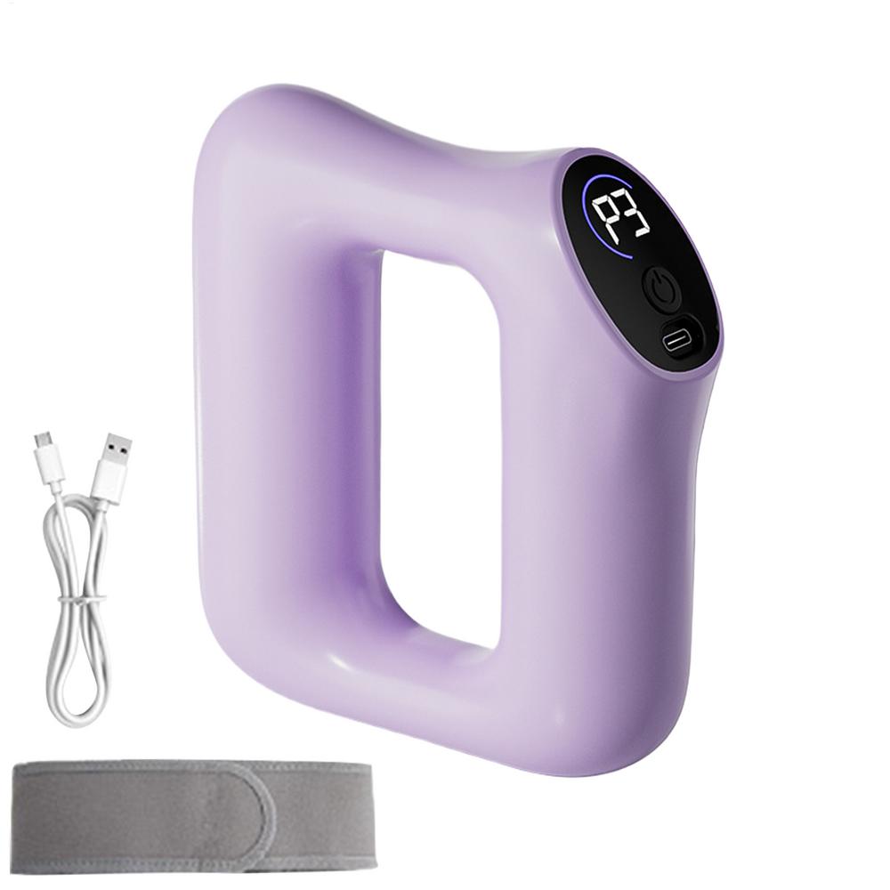 Portable Percussion Fascia Ring Rechargeable Massage Deep Tissue Tool With Heat Muscle Relief Full-Body Fascia Massaging Device