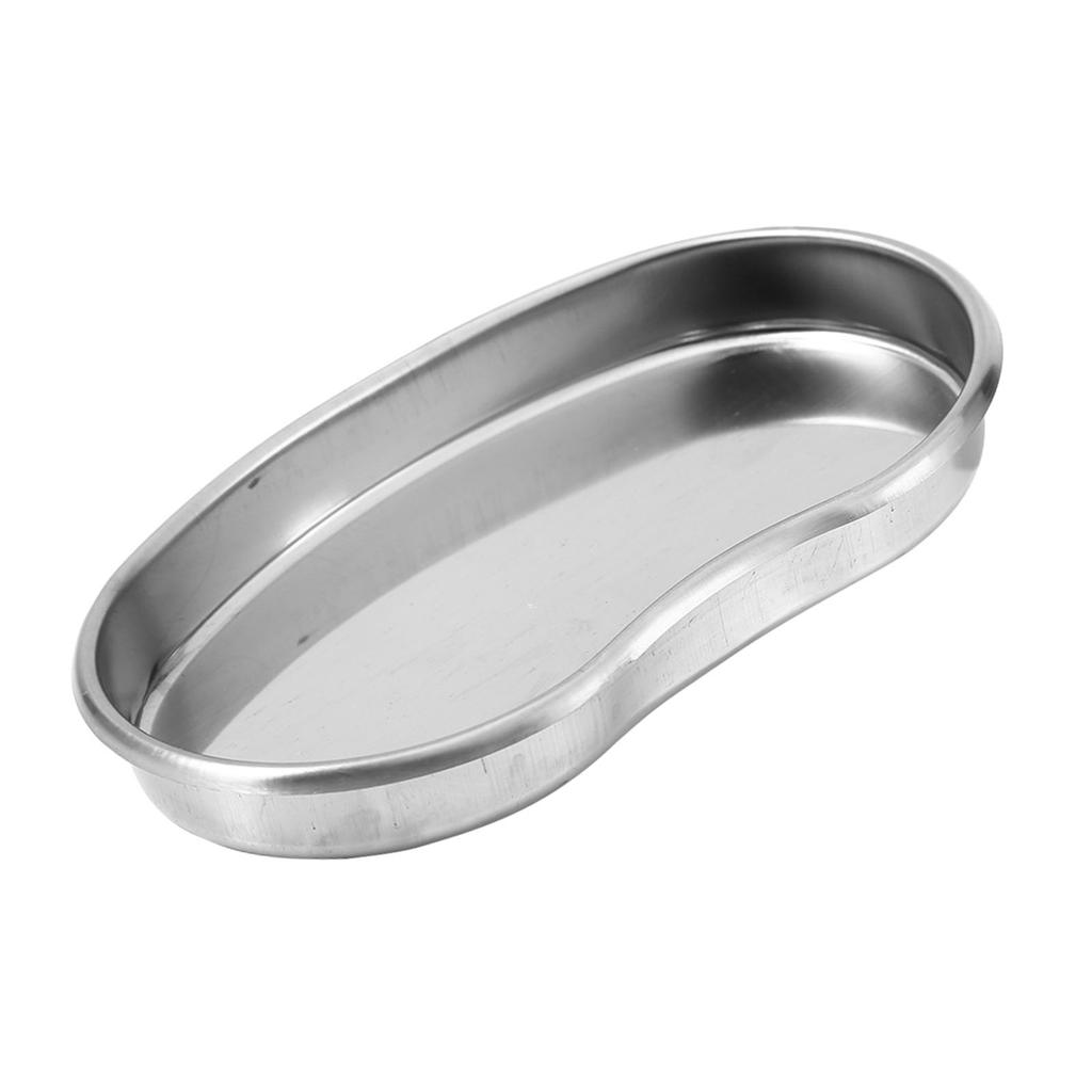 1pc Stainless Steel Kidney Shaped Curved Tray Medical Dental Surgical Use