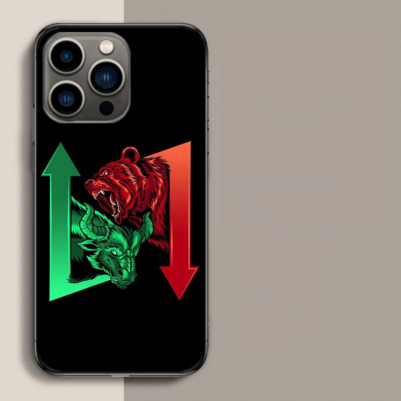 Day Trader Trader Trading Phone Case For Apple Iphone 16E 16 17 Pro Max Air 15 Pro 14 Plus 12 13 Mini Cover Cute Fundas