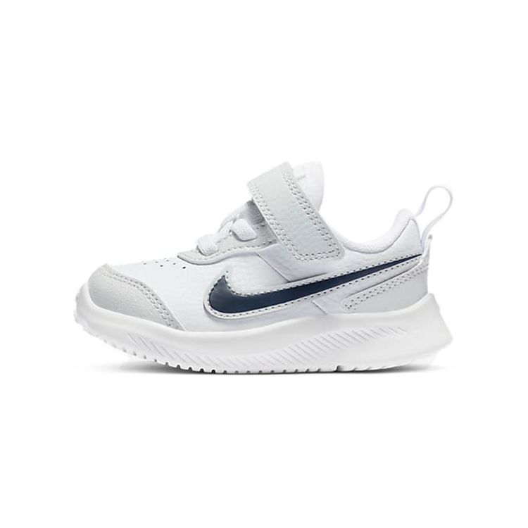 Nike Varsity Leather Low Top Sports Casual Shoes Baby Sneakers White Black CN9397-100