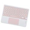 Wireless Keyboard with Touchpad Quadrate Keycap Ultra Thin 10inch Wireless Keyboard with RGB