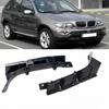 Car Front L & R Bumper Cover Bar Support Bracket Holder Guide For BMW X5 E53 2003- 2006 51117116667 51117116668 hkvr74