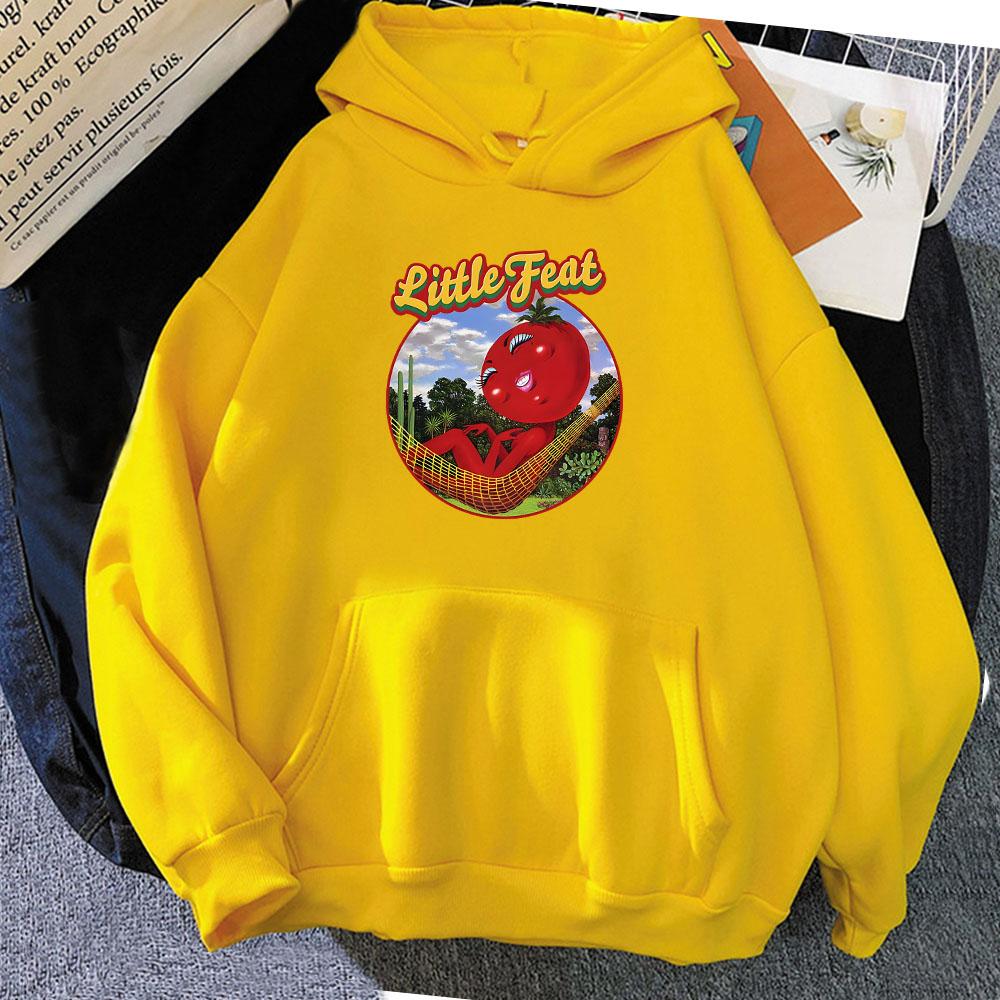 Little Feat Tomaten Grafik Hoodies Moletom Feminino Damen Herren Winter Bequeme Sweatshirts Gothic Mode Druck Sudaderas