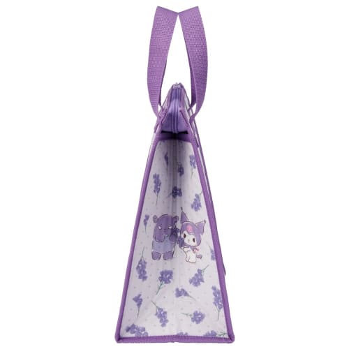 Skater Lunch Bag, Non-Woven Fabric, Cooler Bag, Kuromi Flower Wreath, Sanrio FBC1-A