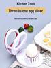 304 Stainless Steel Multi-functional Egg Slicer for Salted Duck and Century Eggs