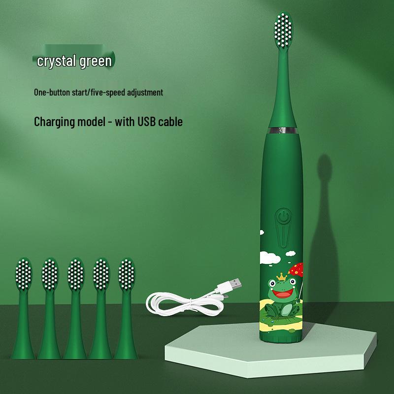 Sonic dobíjecí dětský elektrický zubní kartáček s měkkými štětinami - Ideální dárek