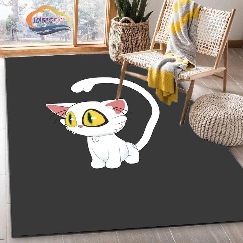 Latest Animated Suzume Anime Carpet 3D Printing Decorative Floor Mat for Children and Girls Living Room Bedroom Sofa Area Rug