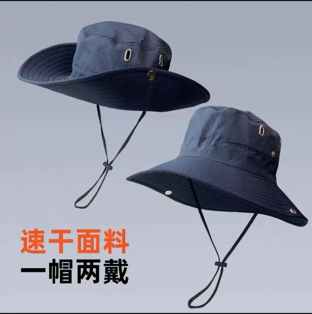 Popular Outdoor Retro Bucket Hat Summer Hiking Fishing Sun Protection Sun Hat Mountaineering Shade Western Cowboy Hat