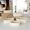 Sturdy Cotton Rope Storage Baskets Set of 5 Accessory for Organizing Clothes Toy And Enhancing Home Decoration