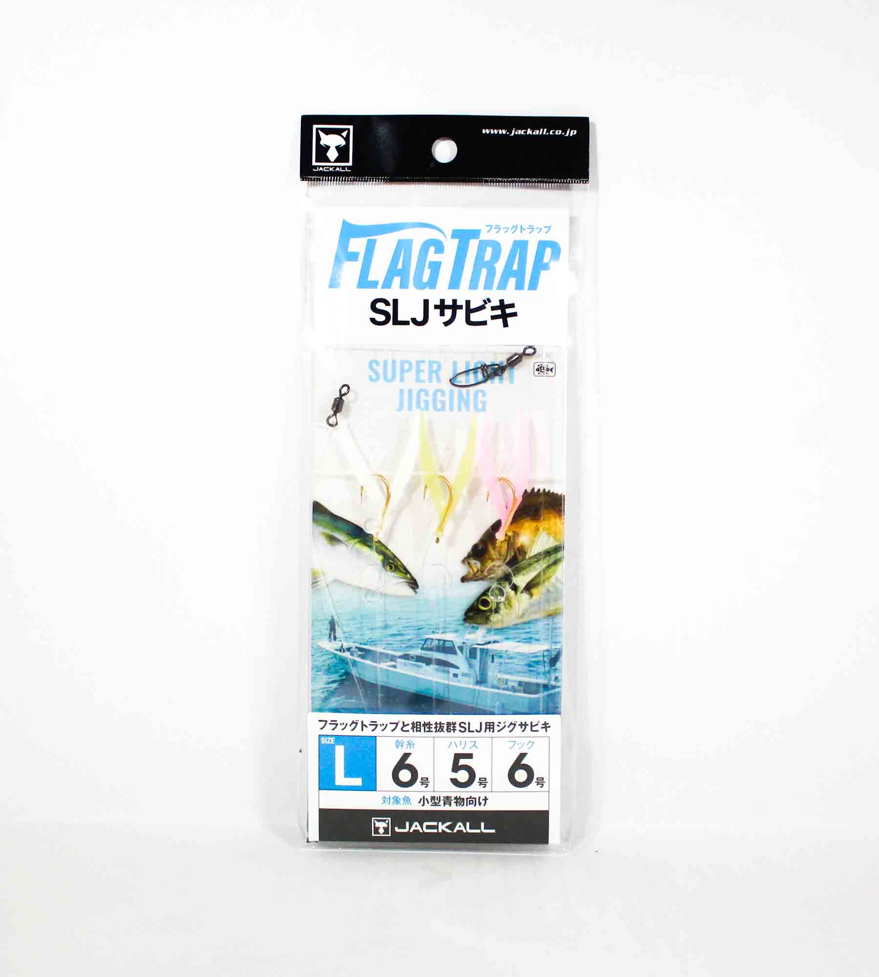 

Ловушка с флагом Jackall Sabiki SLJ, размер L (4841)