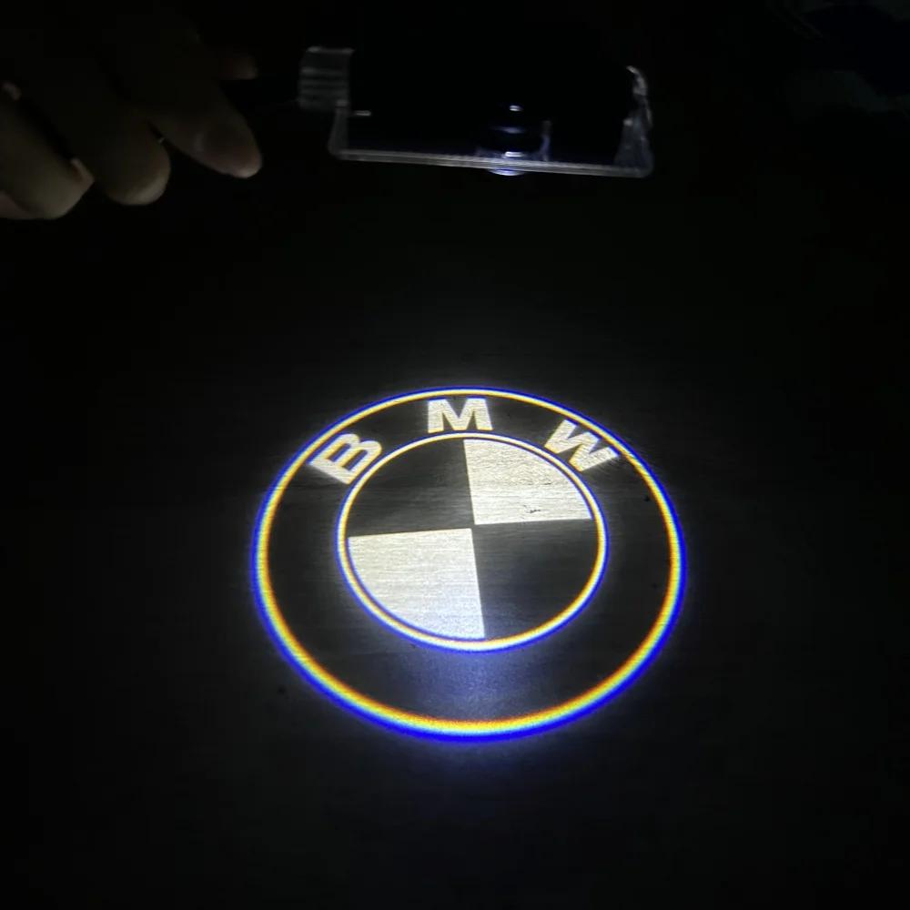2/4pcs For old BMW E39 1999-2006 x5 x52 e53 1995-20025 28 i 1998 z8 Car door Led lamp laser projector welcome ghost lamp.