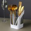 Utensil Drying Rack Chopsticks Holder Spoon Fork Drain Rack Basket Storage Organizer Compartment Box