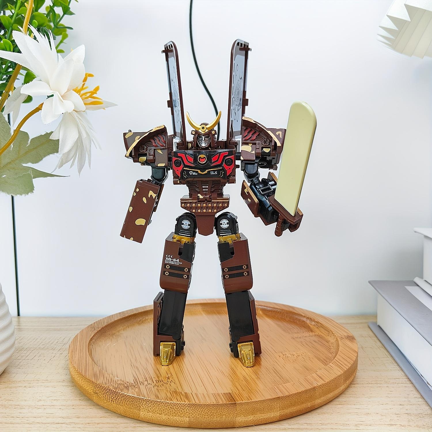 

Dual Form Transformation Toy Joint Movable Creative Ice Cream Robot Mecha Model Ornament Simulated Ice Cream Puzzle Transformation Toy