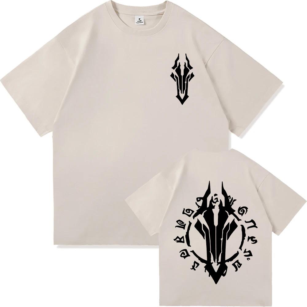 Game Darksiders Lll Graphic T-shirt Cotton Short Sleeve Loose Male Tshirts Streetwear Unisex Hip Hop Casual Summer Men T Shirts