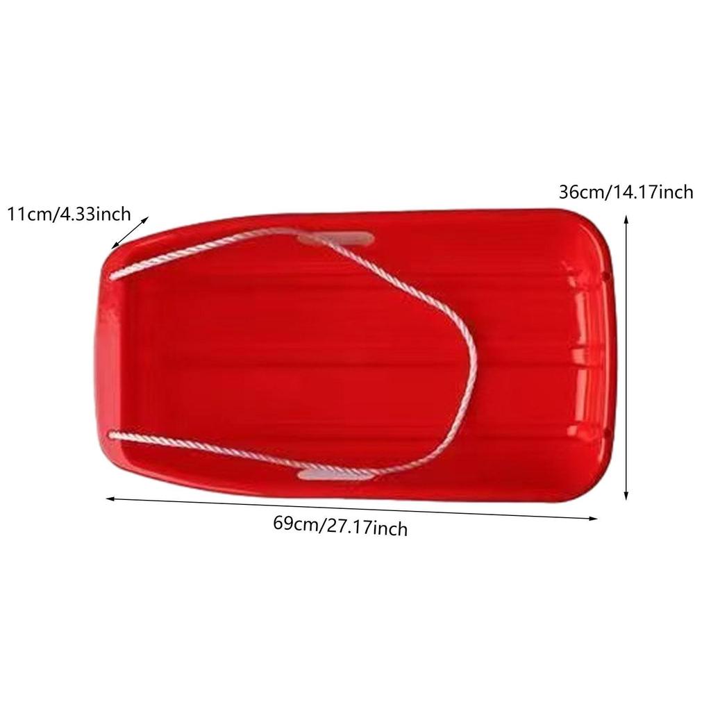 Snow Sled for Kids Accessories Multifunction Downhill Sprinter Sleds for Backyard Yard Winter Sports Sports Outdoor Sports