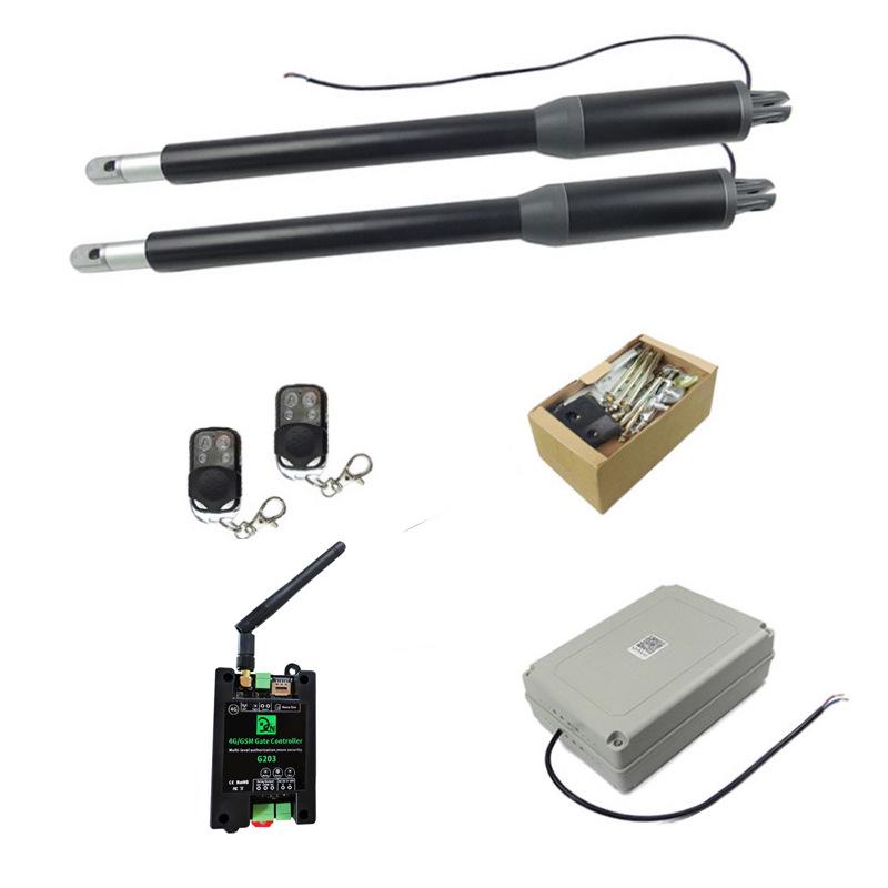 150kg Single Arm Swing Gate Motor with Remote Control & Optional Solar Charging for Single Leaf Doors