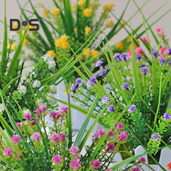 Flor artificial de plástico requintado bonsai realista decorativo falso bonsai