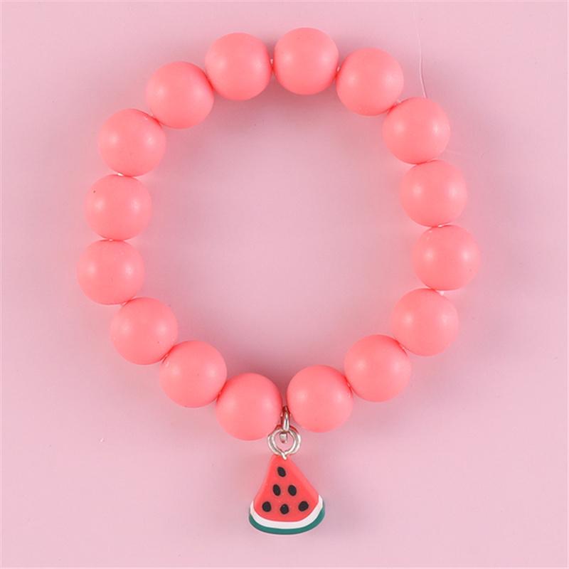 Makersland Cute Popcorn Beads Bracelet Friendship Glass Bracelets For Girls Star Moon Cloud Flower Zircon Accessories Wholesale