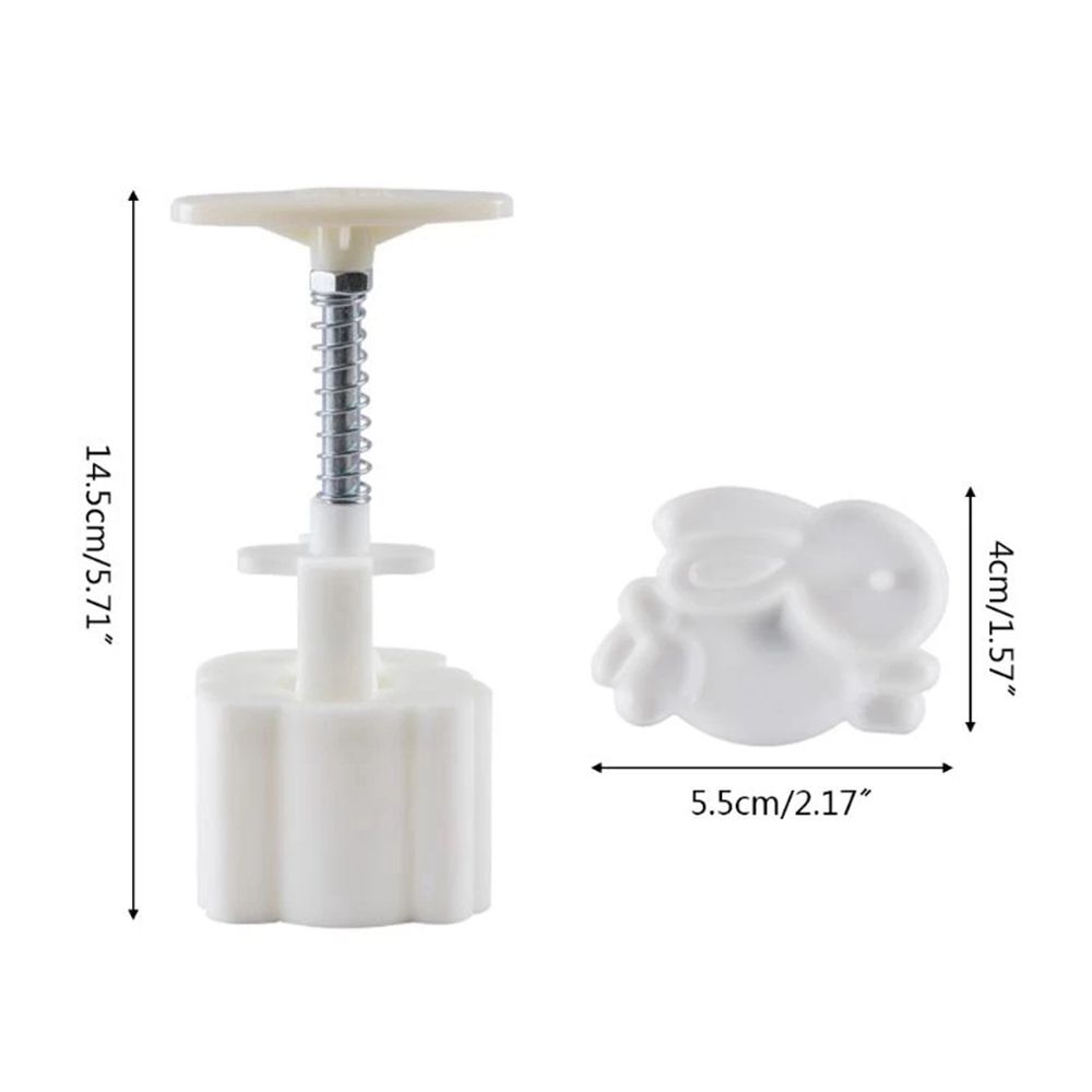 Exquisite Gift Green Bean Pastry Embossing Molds Mooncake Mould Cookie Mold Baking Accessories