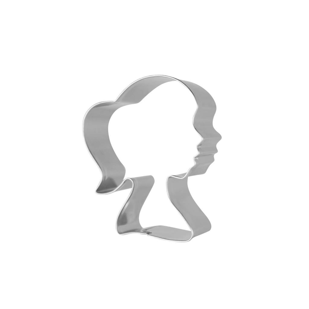 Mașină pentru prăjituri în formă de fată. Mașină pentru prăjituri cu cap de păpușă