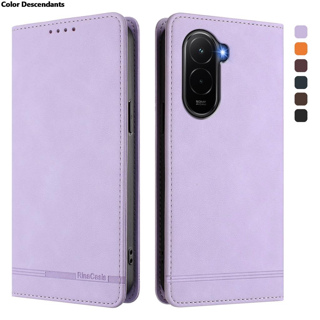 Magnetic Flip Case For Xiaomi Poco M7 M4 M3 M6 M5 M2 Pro M6 Plus M5S M7 4G 5G Cases Wallet Leather Case Luxury Phone Cover Funda