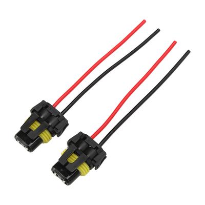2pcs Headlight Connector DIY Installation Compact Lightweight Convenient Practical Stable Reliable