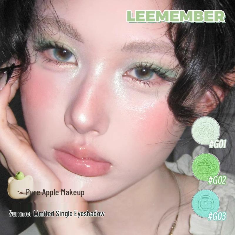 Fruit Punch Litchi Single Eyeshadow & Multi-Use Highlight Powder: Lemon Bear Dreamcore Edition
