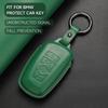 Leather Car Key Cover Case Protection Shell Keychain For Bmw F20 F30 F31 F21 F11 X3 F25 X4 I3 M3 M4 1 3 4 5 Series 320i 530i 550