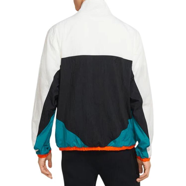 Nike As Nk Flight Jacket 'White Black Teal' Men's CN8509-013