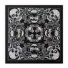 Foulard Multiuso con Stampa Teschio per Street Dance Copricapo con Stampa Digitale per Attività all'Aperto Ciclismo Escursionismo Foulard