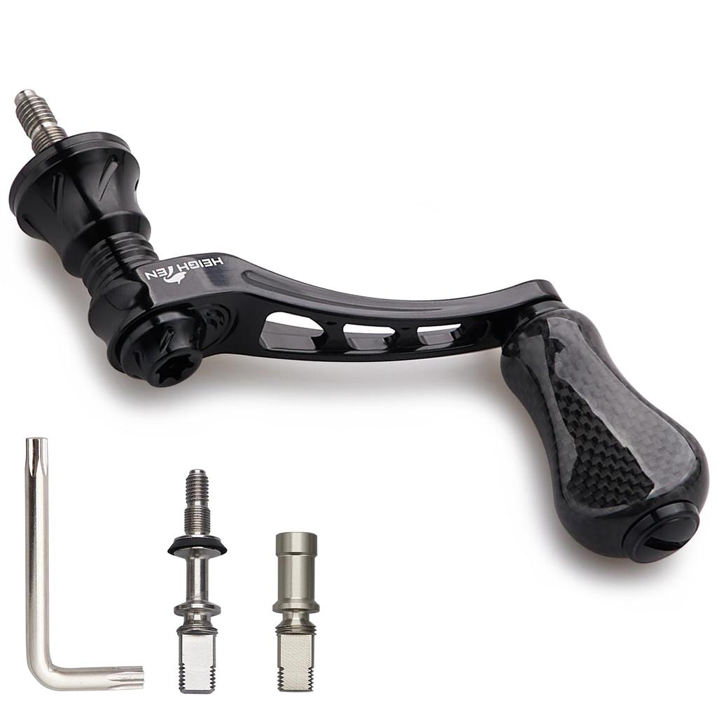 HEIGHTEN Reel Handle Arch Series Adjustable Aluminum Knob Carbon Knob For SHIMANO DAIWA HT19101 45-50mm
