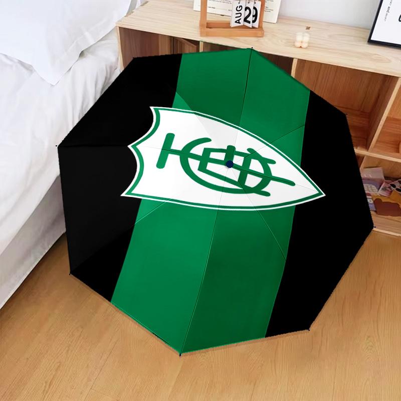 America Futebol Clube Umbrella Folding umbrella, automatic umbrella 8-Frame for Travel, camping Use Gift for Halloween Christmas