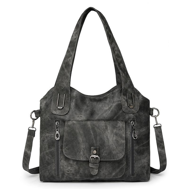 Women's Large Capacity Retro Shoulder Messenger Handbag