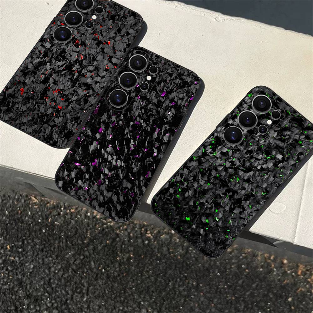 Forgeds Carbon Fundas Phone Case For Samsung S 24 Fe 25 Ultra Plus 20 Lite 21 30 22 23 24 22 Ultra 5G Fundas