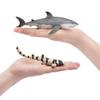 TOYMANY Animal Figures 8PCS Shark Figures Marine Animal Figure Set Marine Life Fish Sea Creatures Realistic Animal Models Shark Lovers Popular Animal