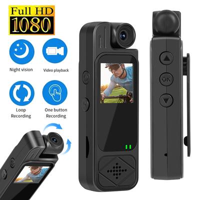 HD 1080P Mini Camera Portable Digital Video Recorder Worn Police Small Body Cam Infrared Night Vision Sports DV Camcorders