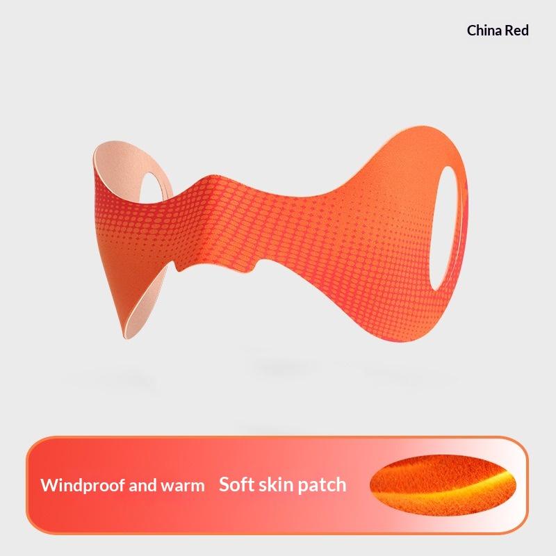 Winter Ski Anti Frost Nose Patch Warm Face Mask Windproof Cold Protection Soft Skin Friendly Outdoor Cycling Thermal Nose Cover