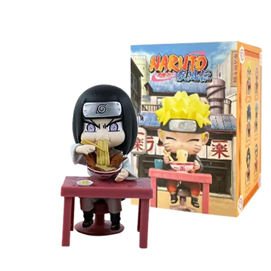 Naruto Anime Sasuke Uchiha Naruto Kakashi Anime Figures Mini PVC model Naruto Shippuden Ramen Theme Series  Toy Gift