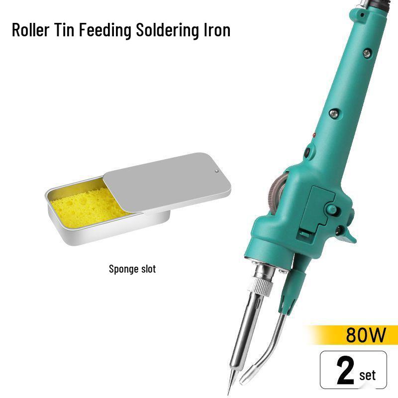 

Электрический паяльник-пистолет 120 Вт - Высокая мощность, ручная подача, внутренний нагрев, идеально подходит для домашнего ремонта и сварки.