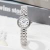 Light Luxury High-End Steel Belt Watch, Small Exquisite Solid Stainless Steel Watch, Women'S Waterproof Quartz Watch