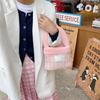 13 plush bags women's winter new autumn and winter furry hand woolen bucket bag hand bag