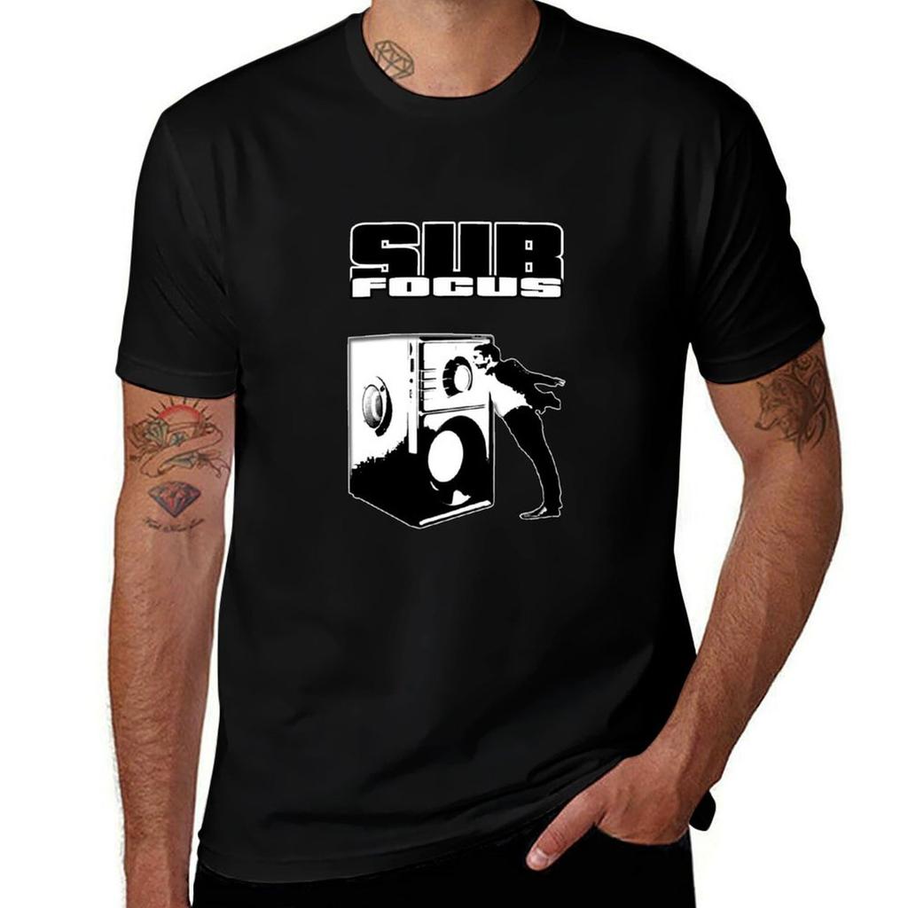 Sub Focus T-Shirt Novelty Print Casual Tee Shirt