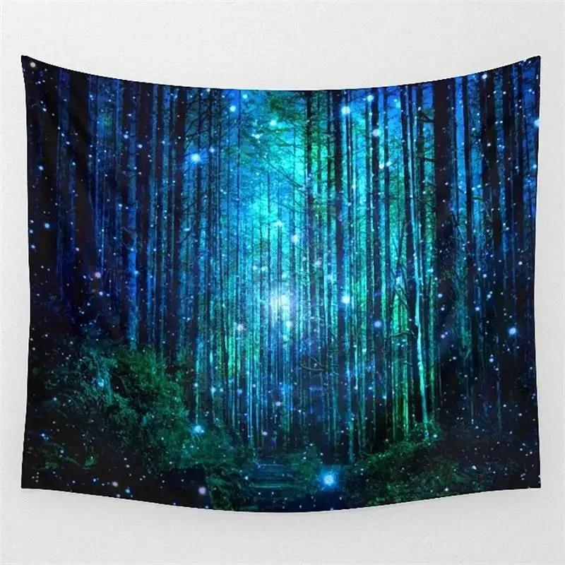 2025 Polyester Mandala Tapestry Wall Hanging Yoga Mat Blanket India Elephant Home Wall Decor Bohemia Beach Mat Picnic Cloth