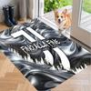 Soft Floor Carpet Juventus FC Pattern Area Rug Decorative Mat For Home Room Decoration
