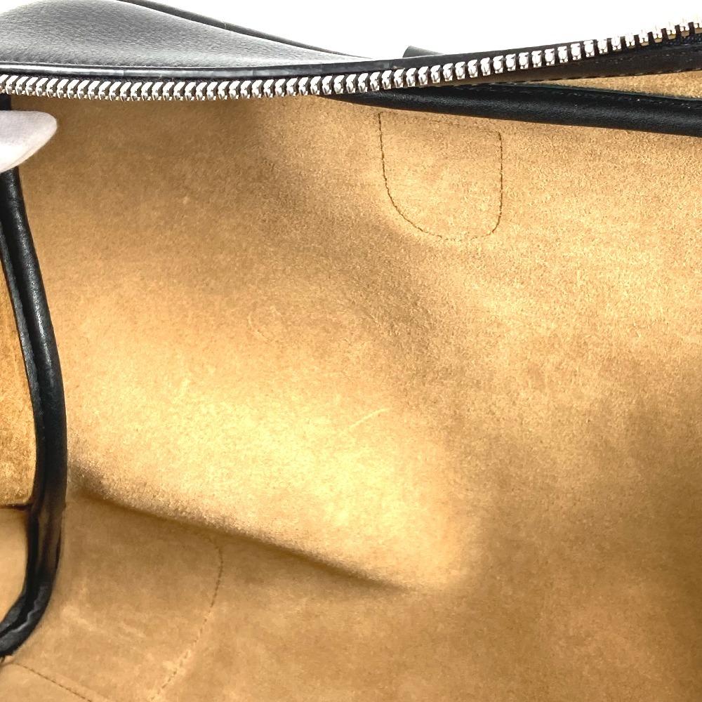 Loewe Amazona 44 Shoulder Bag Hand Bag Leather Black/White